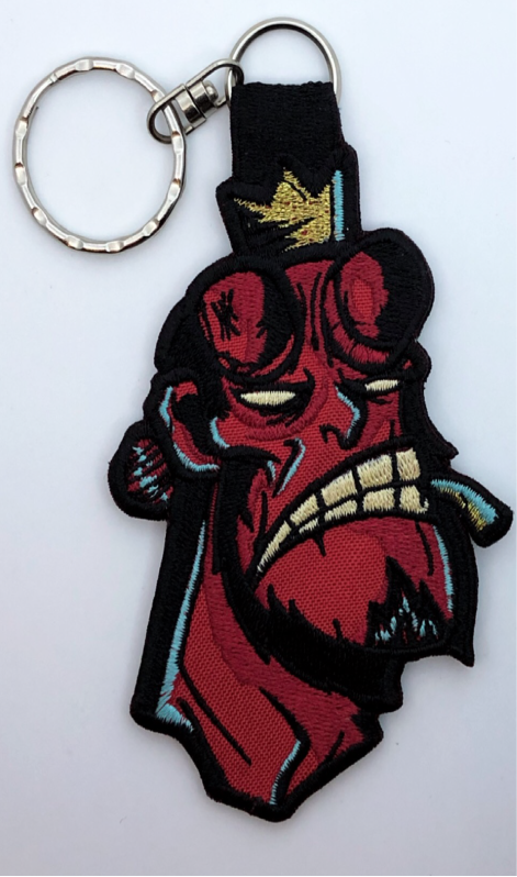 Llavero Bordado "Hellboy"