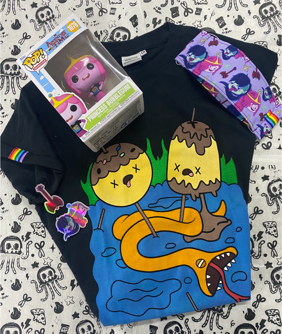 Pack Princess Bubblegum's+ Funko+Cubrebocas