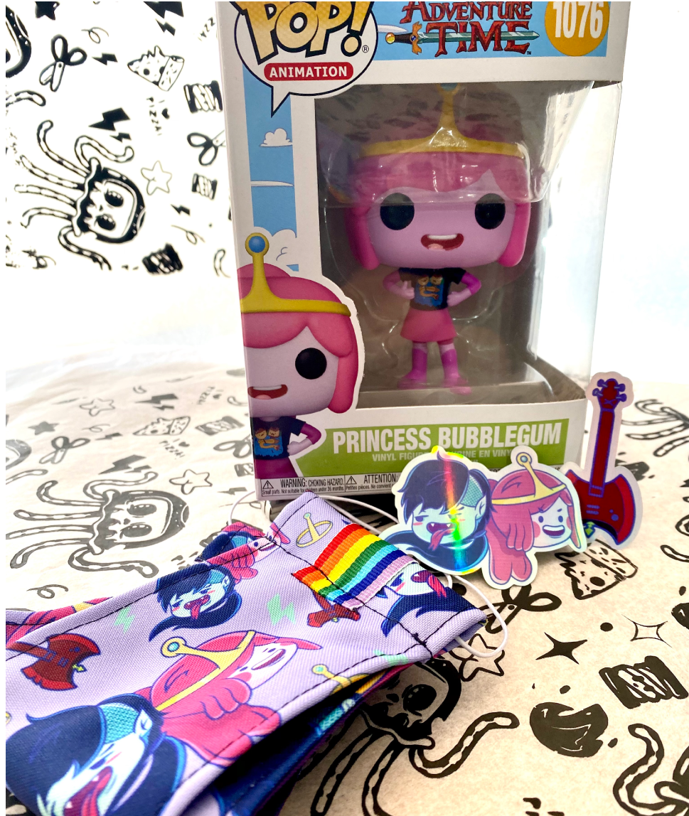 Pack Princess Bubblegum's+ Funko+Cubrebocas