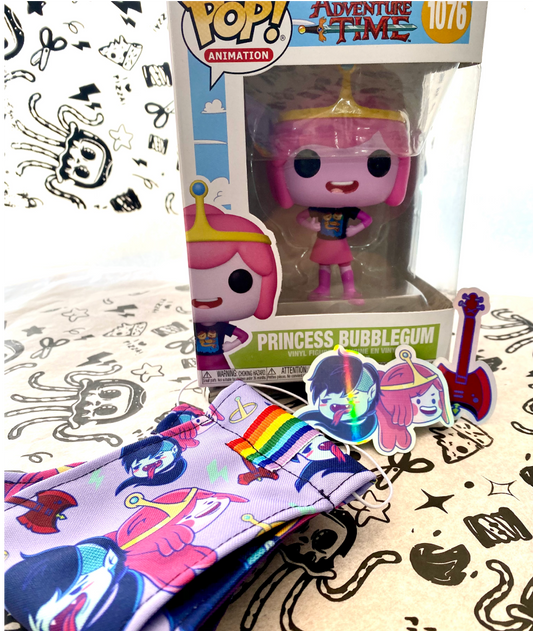 Pack Princess Bubblegum's+ Funko+Cubrebocas