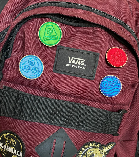 Set De Pines Bordados 4 Elementos Avatar