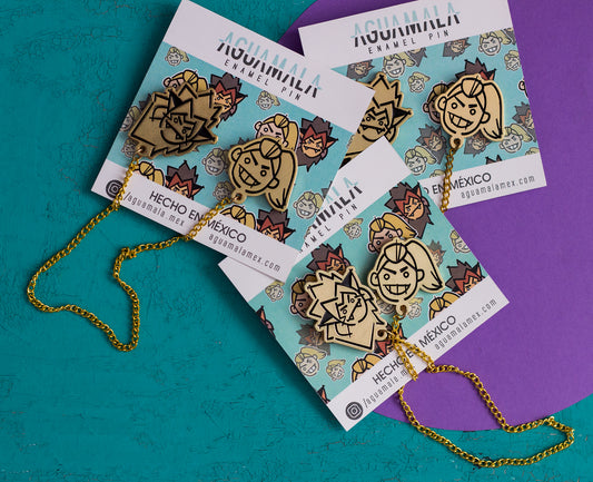 CATRADORA Enamel Pin